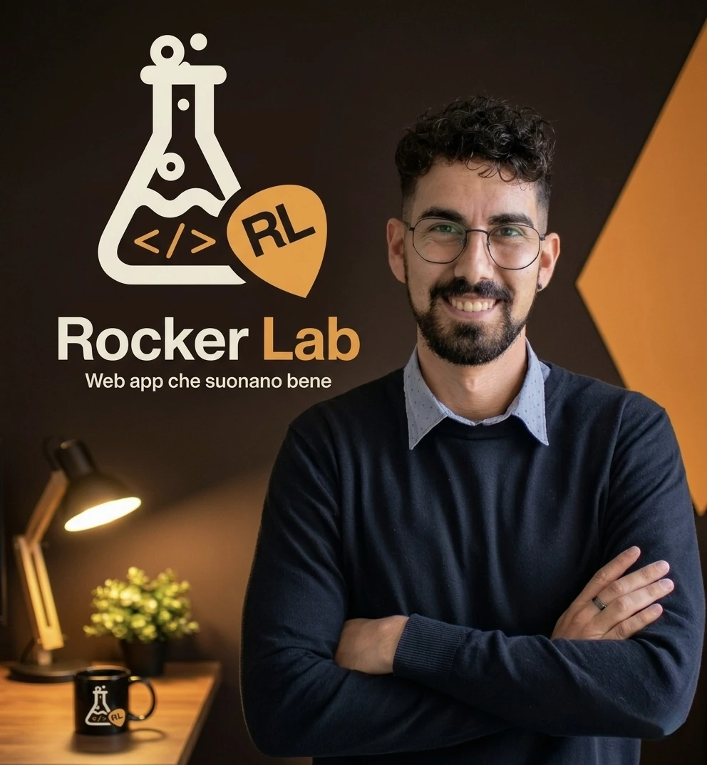 Simone, fondatore di RockerLab